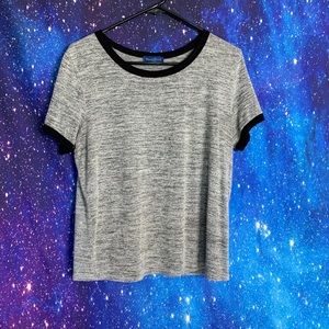 Three Palms- Gray Short Sleeve Tee size Large